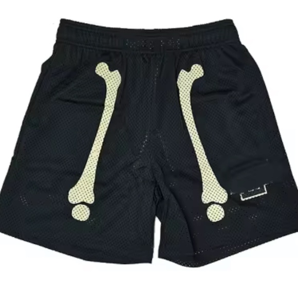 EE Black Bone Graphic Shorts